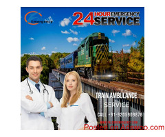 Falcon Train Ambulance in Delhi is Offering Life Saving Services for the Safety of the Patients