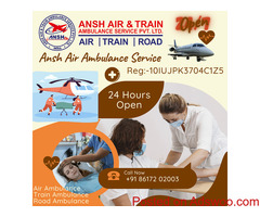 Ansh Air Ambulance Service in Ranchi - The Professional Handles the Patient's Situation