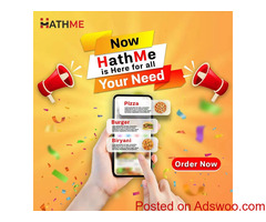 Online food Order in Delhi NCR On HathMe App