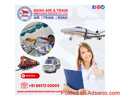 Ansh Air Ambulance Service in Patna - Quick Transfer of the Sufferer with a Doctor