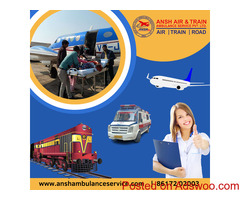 Ansh Train Ambulance in Ranchi - The Urgent Care and Assistance On-Board