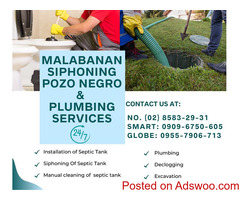 Santa Barbara Malabanan Siphoning Tanngal Barado Services 09063069663
