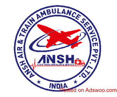 Receive Ansh eICU Train Ambulance Service in Patna  at Low Fares