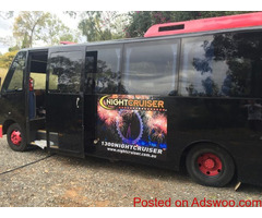 Unequalled Party & Leisure Tours with Nightcruiser