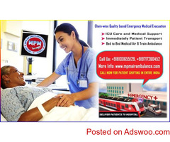 Get Delhi Train Ambulance with Best ICU Facility – MPM