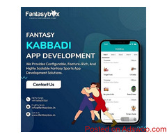 Hire Fantasy Kabaddi App Development Experts
