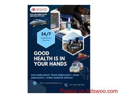 Siya Air Ambulance Service in Ranchi - Fix Your Problem To Move Urgently