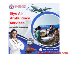 Siya Air Ambulance Service in Patna - Shift Today If You Are In An Emergency