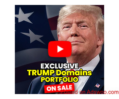Premium Trump Domain Names Portfolio on Sale
