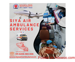 Safely Relocating Siya Air Ambulance Service in Guwahati Emergency Patients