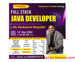 Best Java online Training Institute in Hyderabad -NareshIT