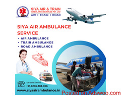 Siya Air Ambulance Service in Kolkata: Your Trusted Partner in Patient Transportation during Critica
