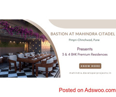 Bastion At Mahindra Citadel Pimpri Pune - Discover the Art of Apartment Living