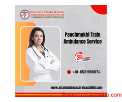 Utilize Authentic Ventilator Setup panchmukhi Train Ambulance Service in Raipur