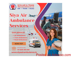 Your Partner for a Reliable and Safe Patient Transfer is Siya Air Ambulance Service in Guwahati