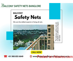 Protect Your Loved Ones with High-Quality Balcony Safety Nets in Bangalore by Venky Safety Nets
