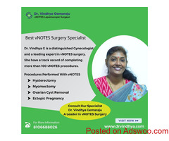 Experienced and Skilled VNOTES Specialist in Hyderabad - Dr. Vindhya Gemaraju