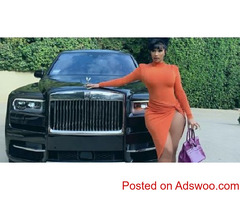 Cardi B Masters Driving Her Rolls Royce