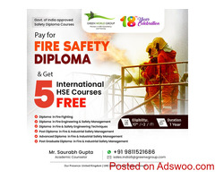 Ignite your safety career with our Fire Safety Diploma Course!
