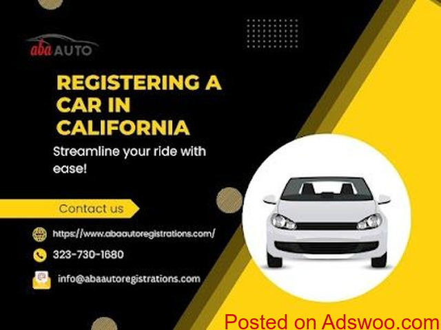 Registering Car in California - 1/1
