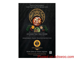 Three Quarter Indian (TQI) Restaurant & Rooftop Cafe | terrace restaurant & cafe
