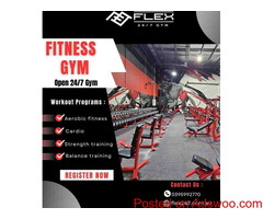 Flex 24/7 Gym - Your Ultimate 24/7 Fitness Solution