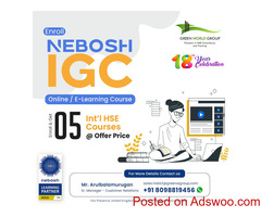 NEBOSH IGC E-Learning Course Training: Your Path to Global Health and Safety