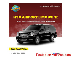 New York City Airport Limousines - Book Your Elegant Ride at Carmellimo