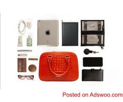 BLOOM Clutter-Free Handbag: Vegan Leather Bag