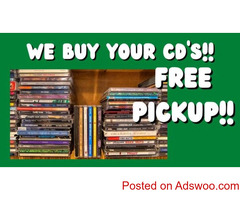 We pay by the quantity!! 15 Cents per DVD/Blu-Ray!!!
