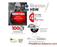 Nebosh HSW (Health and Safety at Work) certification