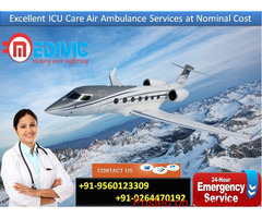 Take Hi-fi Medivic Air Ambulance in Ranchi with Unique ICU Medical Tools