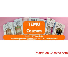 30% OFF TEMU COUPON CODE