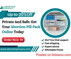 Private And Safe: Get Your Abortion Pill Pack Online Today