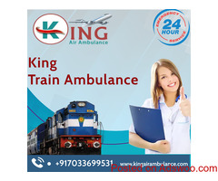 Book 24 Hrs Helpful King Train Ambulance Service in Patna at Low Budget