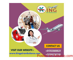 Medical Transportation via King Train Ambulance in Guwahati seems to be Comfort Driven