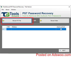 How can I easily recover my Outlook PST password