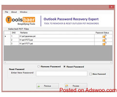 How can I Recovery Forgotten Outlook PST password