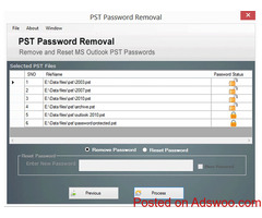 How do Recover forgotten or lost Password of PST file?