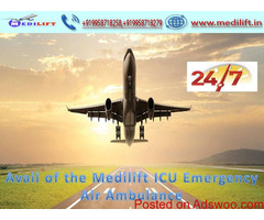 Take ICU Emergency Air Ambulance in Kolkata with Medical Support