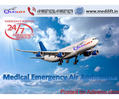 Find the Emergency Air Ambulance Jabalpur to Delhi with ICU Setup