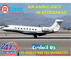 Get Unmatchable Life Care Air Ambulance Service in Hyderabad by Medivic