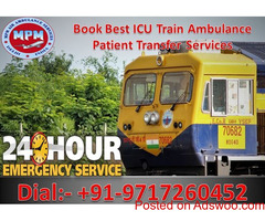 MPM – Get Best Medically Train Ambulance Service in Patna is Available Now