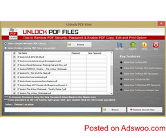 How do simply unlock PDF?
