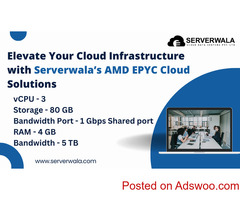Elevate Your Cloud Infrastructure with Serverwala’s AMD EPYC Cloud Solutions