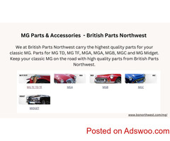 MG Parts & Accessories - High-Quality Components for Your Classic MG