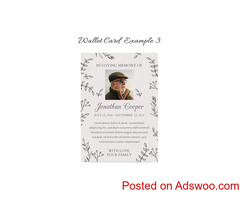 Memorials Ireland - Bespoke Memorial Cards: Custom Designs to Celebrate Your