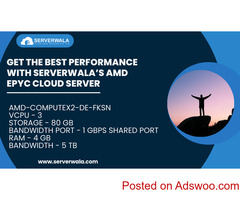 Get the Best Performance with Serverwala’s AMD EPYC Cloud Server