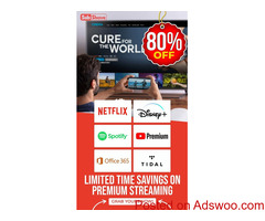 Get Up to 80% Off on Premium Subscriptions – Netflix, Spotify, and More!