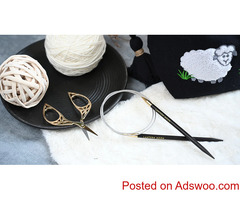 Ebony Wood Circular Knitting Needles: A Luxurious Choice